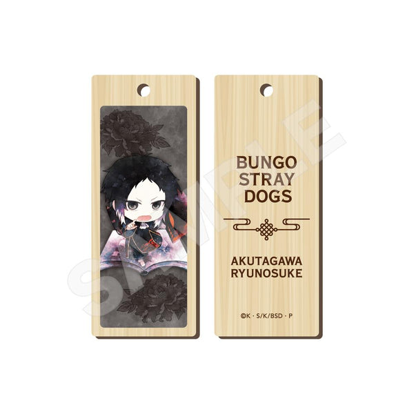 『文豪ストレイドッグス』キャラでるアート 木札ストラップ /07 芥川龍之介(チャイナ服ver.)